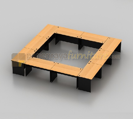 Panen Raya Furniture Meja Meeting Persegi UNO 20 Orang 306x388x75