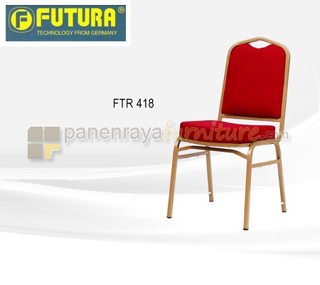 Panen Raya Furniture Kursi Susun Futura FTR 418 Powder Coating
