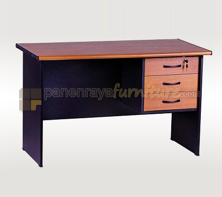 Panen Raya Furniture MEJA KANTOR VIP MV 301 A Teakwood 120x60x73 cm