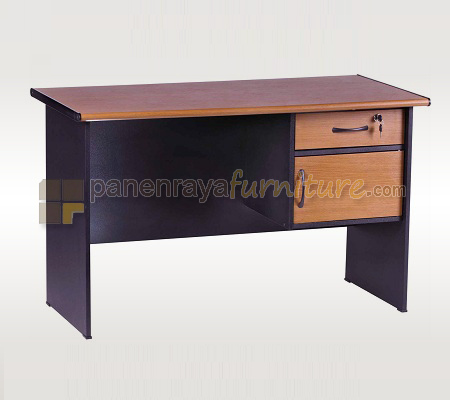 Panen Raya Furniture MEJA KANTOR VIP MV 501 A Teakwood 120x60x73 cm