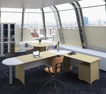 Panen Raya Furniture MEJA DIREKTUR UNO MODERN SERIES