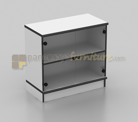 Panen Raya Furniture Lemari Arsip UNO UST 1386B Grey 79x40x75