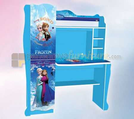 Panen Raya Meja Belajar Frozen Kea panel SD-FZ 9006 FF Biru 117x51x150