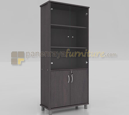 Panen Raya Lemari Arsip Orbitrend GSR 1080 Mahogani 78x40x180