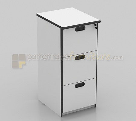 Panen Raya Furniture Filling Cabinet UNO UFL 1283 Grey 3 Laci