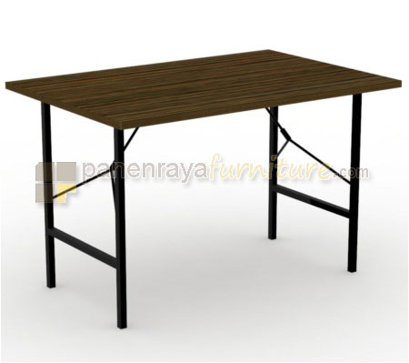 Panen Raya Furniture Meja Food Court MFT-05 (Brown Streak)