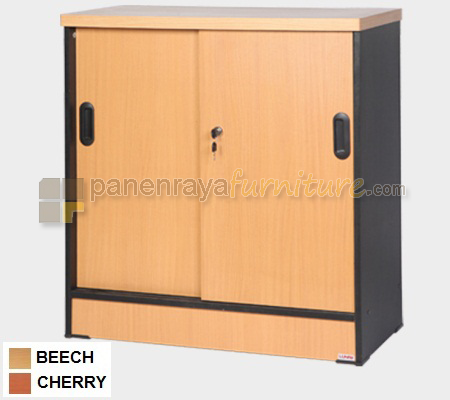 Panen Raya Furniture Lemari Arsip Lunar LRP 705 Beech 80x40x80