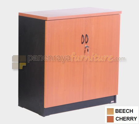 Panen Raya Furniture Lemari Arsip Lunar LRP 705 Cherry 80x40x80