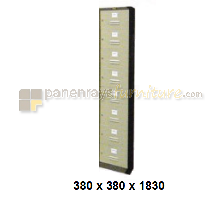 Panen Raya Locker Besi ELITE EL-468 Grey 38x38 183
