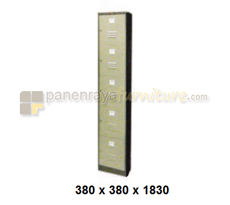 Panen Raya Locker Besi ELITE EL-465 Grey 38x38 183