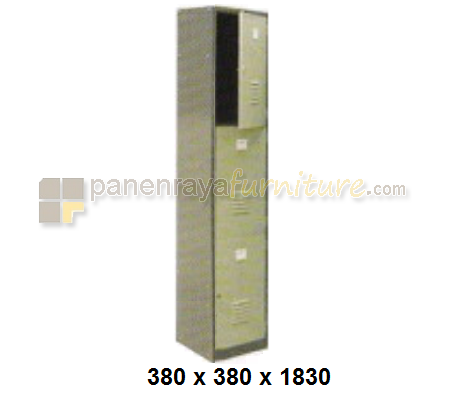 Panen Raya Locker Besi ELITE EL-463 Grey 38x38 183