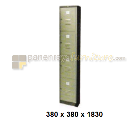 Panen Raya Locker Besi ELITE EL-464 Grey 38x38 183