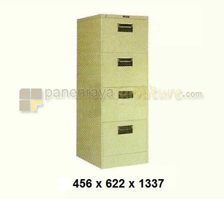 Panen Raya Furniture Filling Cabinet Besi ELITE B4-4C 456x622x1337 