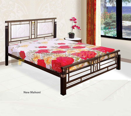 Panen Raya Furniture Ranjang Besi Success Mahoni 160