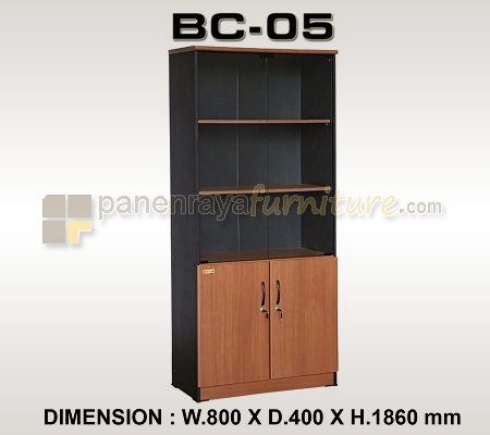 Panen Raya Furniture LEMARI ARSIP KANTOR VIP BC 05 (KACA)