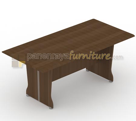 Panen Raya Furniture Meja Meeting Persegi UNO UCT 8772 Walnut 180x90x75