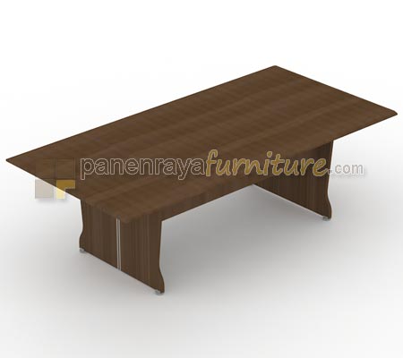 Panen Raya Furniture Meja Meeting Persegi UNO UCT 8773 Walnut 240x120x75
