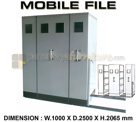 Panen Raya Furniture VIP Mobile File Manual Sistem MFA 4BS255 (20 COMP) Plat 1.2