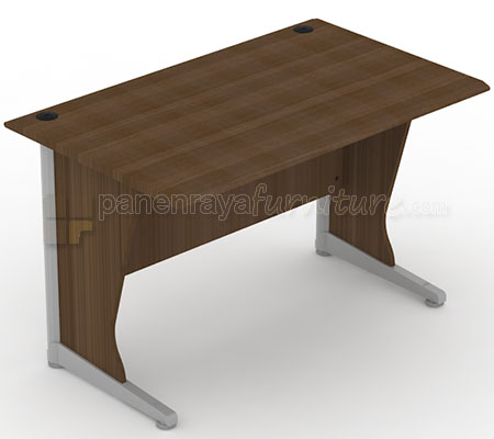 Panen Raya Furniture Meja Kantor UNO UOD 8072 Walnut 120x75x75