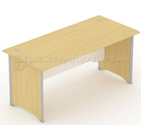 Panen Raya Meja kantor UNO UOD 7066 Maple-White 160x75x75