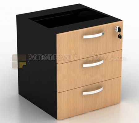 Panen Raya Furniture Laci Gantung Modera EHD 3305 Beech 40x40x40