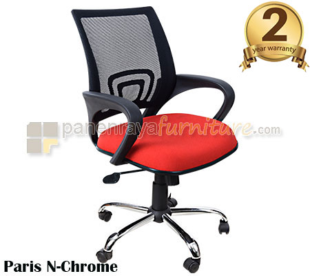 Panen Raya Kursi Kantor UNO Paris N Chrome