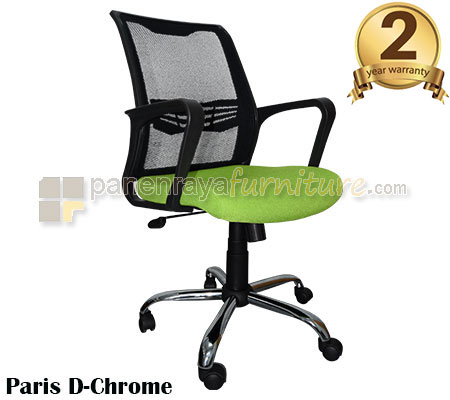 Panen Raya Furniture Kursi Kantor UNO Paris D Chrome