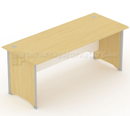 Panen Raya Furniture Meja Kantor UNO UOD 7068 Maple-White 180x75x75