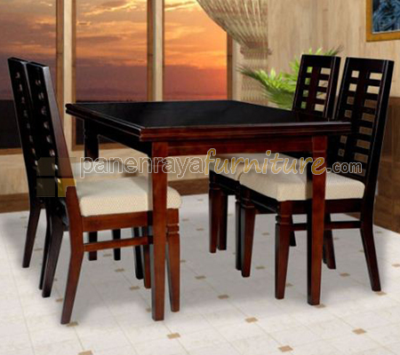 Panen Raya Furniture Meja Makan 4 Kursi Starmax Maximus