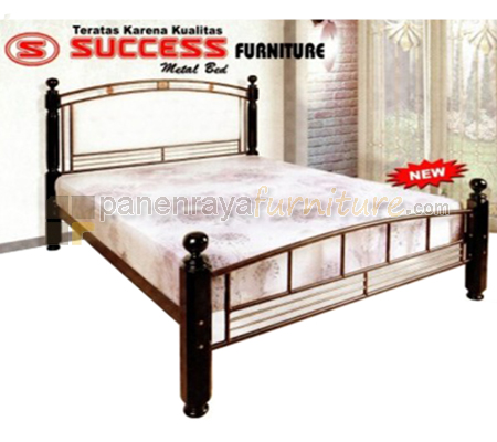 Panen Raya Furniture Ranjang Besi Success Classic 160