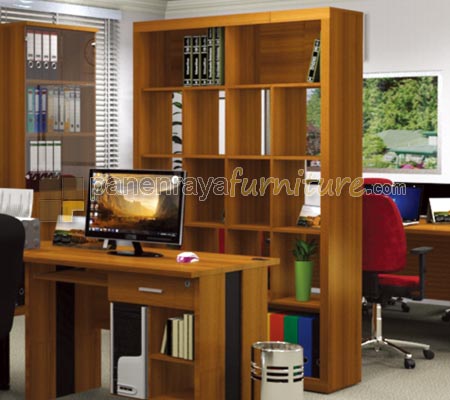 Panen Raya Furniture Devider Expo DC 1512 Teak Wood 120x38x197