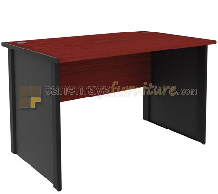 Panen Raya Furniture Meja Kantor Expo MP 140 Mahogani 140x75x75