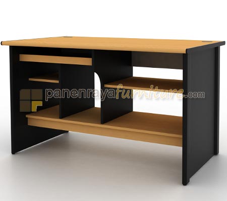 Panen Raya Furniture Meja Komputer Expo MPC 123 Beech 121x75x75