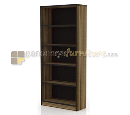 Panen Raya Rak Buku Terbuka Expo BC 4526 Brown/Jeans/Joko/Stripline/NG 80x30x184