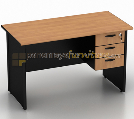 Panen Raya Furniture Meja Kantor Modera COD 126 Cherry 120x60x75 