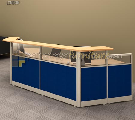Panen Raya Furniture MEJA RECEPTIONIST UNO URS 3111 314x159x115
