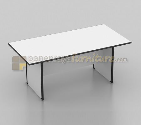 Panen Raya Furniture Meja Meeting Persegi UNO UCT 1782 Grey 180X90x75