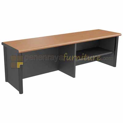 Panen Raya Furniture Reception Counter Euro DMR 1234 Cherry Black 120x38x38