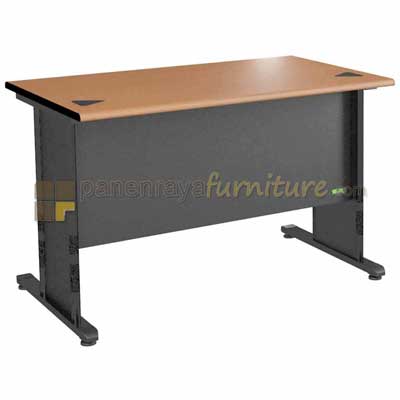 Panen Raya Meja Kantor Euro DOT 1275 Cherry Black 120x75x75