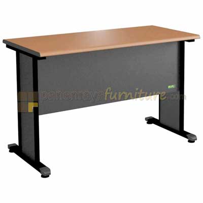 Panen Raya Furniture Meja Kantor Euro DST 1260 Cherry Black 120x60x75