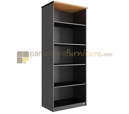 Panen Raya Rak Arsip Kantor Euro DHC 8321 Cherry Black 80x40x200