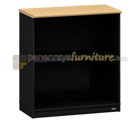 Panen Raya Rak Arsip Kantor Euro RLC 8181 Beech Black 80x40x87