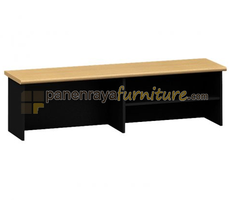 Panen Raya Furniture Reception Counter Euro RMR 1434 Beech Black 140x30x37
