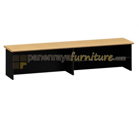 Panen Raya Furniture Reception Counter Euro RMR 1634 Beech Black 160x30x37