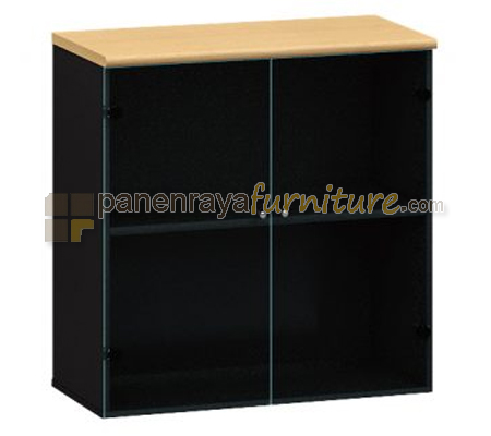 Panen Raya Furniture Lemari Arsip Euro RUC 8082 Beech Black 80x40x81