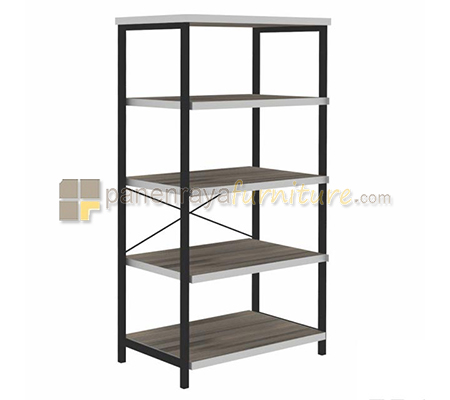 Panen Raya Rak Buku Expo BC 4532.7 Stripline-Black 60x38x117
