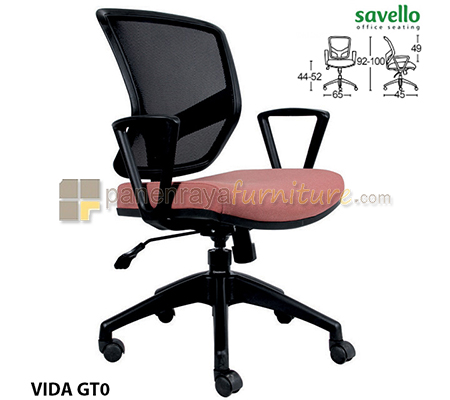 Panen Raya Furniture Kursi Kantor Savello Vida GT0