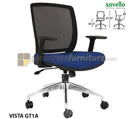 Panen Raya Furniture Kursi Kantor Savello Vista GT1A