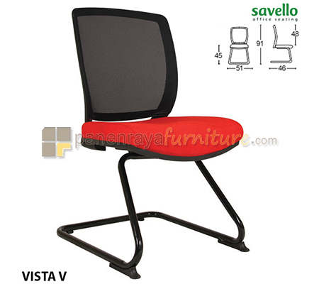 Panen Raya Furniture Kursi Kantor Savello Vista V