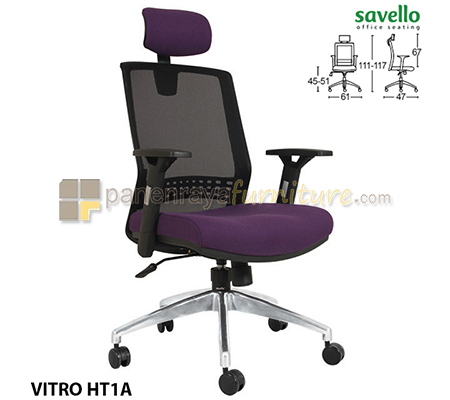 Panen Raya Kursi Kantor Savello Vitro HT1A